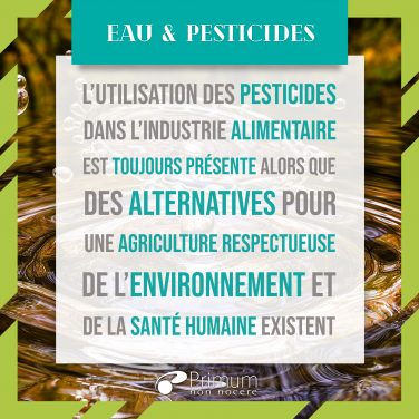 eau et pesticides