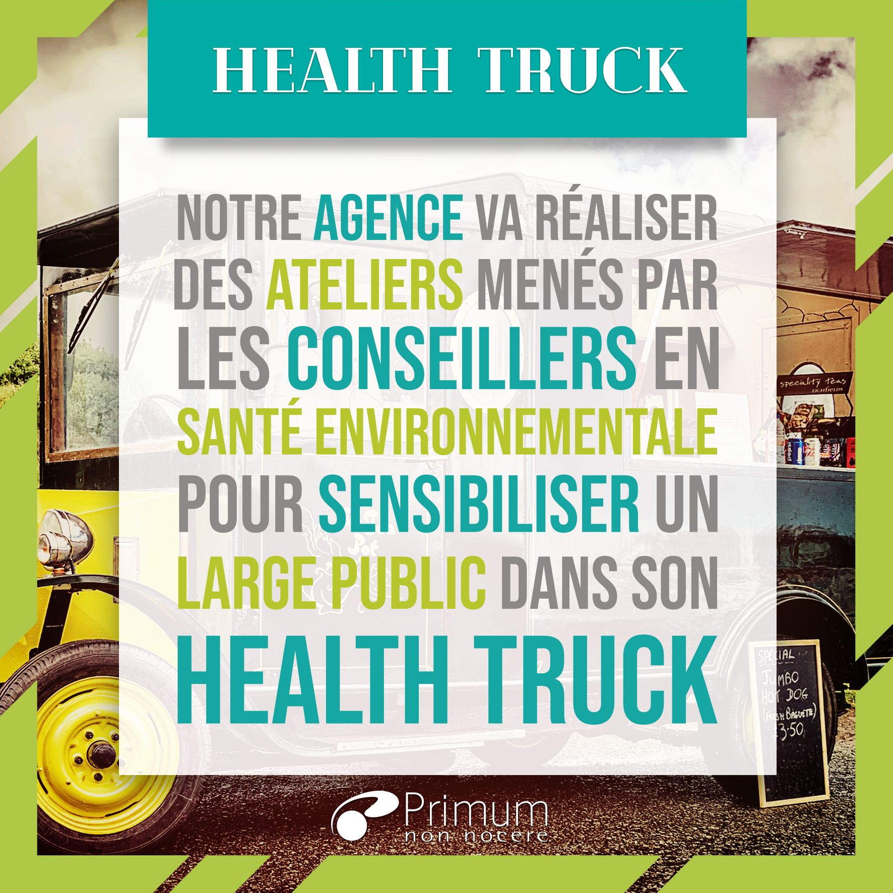 Communiqué de presse Health Truck [MàJ Vidéos du projet]